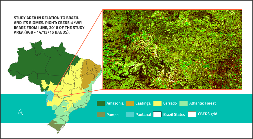 CBERS Data Cube: A powerful tecnology for mapping and monitoring brazilian biomes