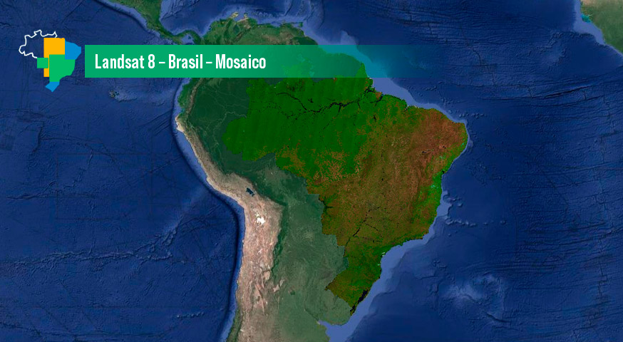Landsat 8 – Brasil – Mosaico