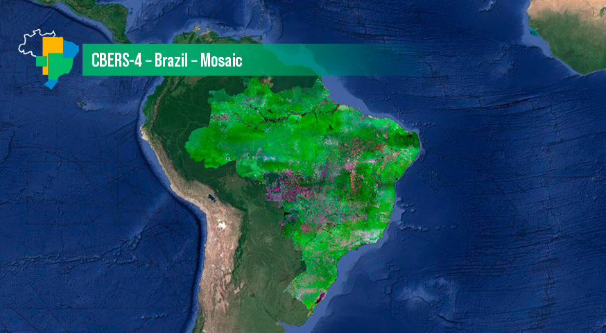CBERS-4 – Brazil – Mosaic