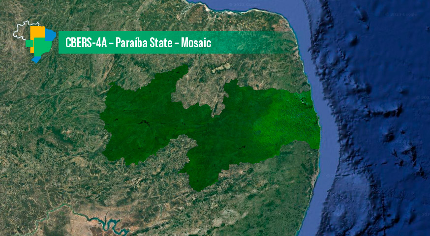 CBERS-4A – Paraíba State – Mosaic