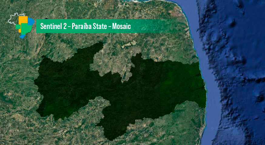 Sentinel 2 – Paraíba State – Mosaic