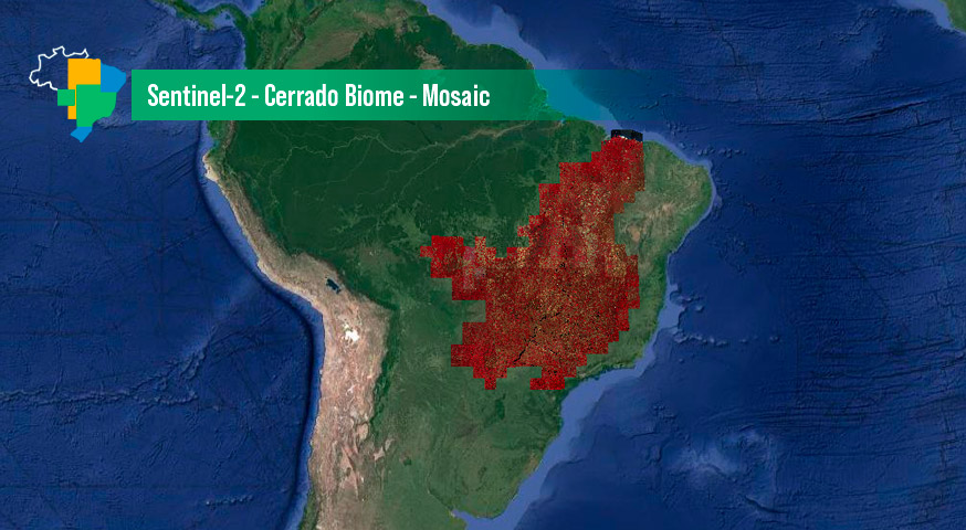 Sentinel-2 – Cerrado Biome – Mosaic